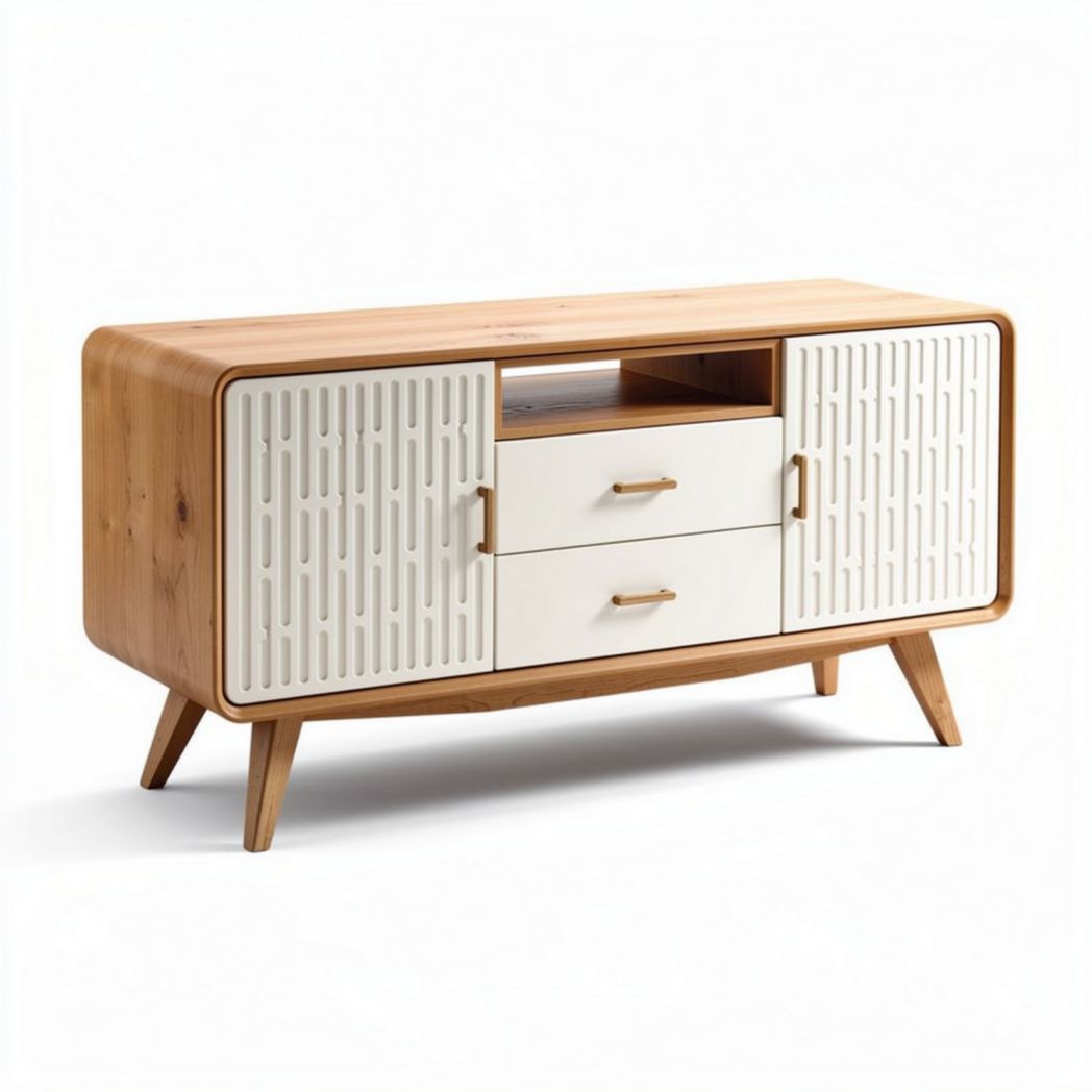 Dressoir van hout en MDF voor de woonkamer - 150 x 40 x 60cm